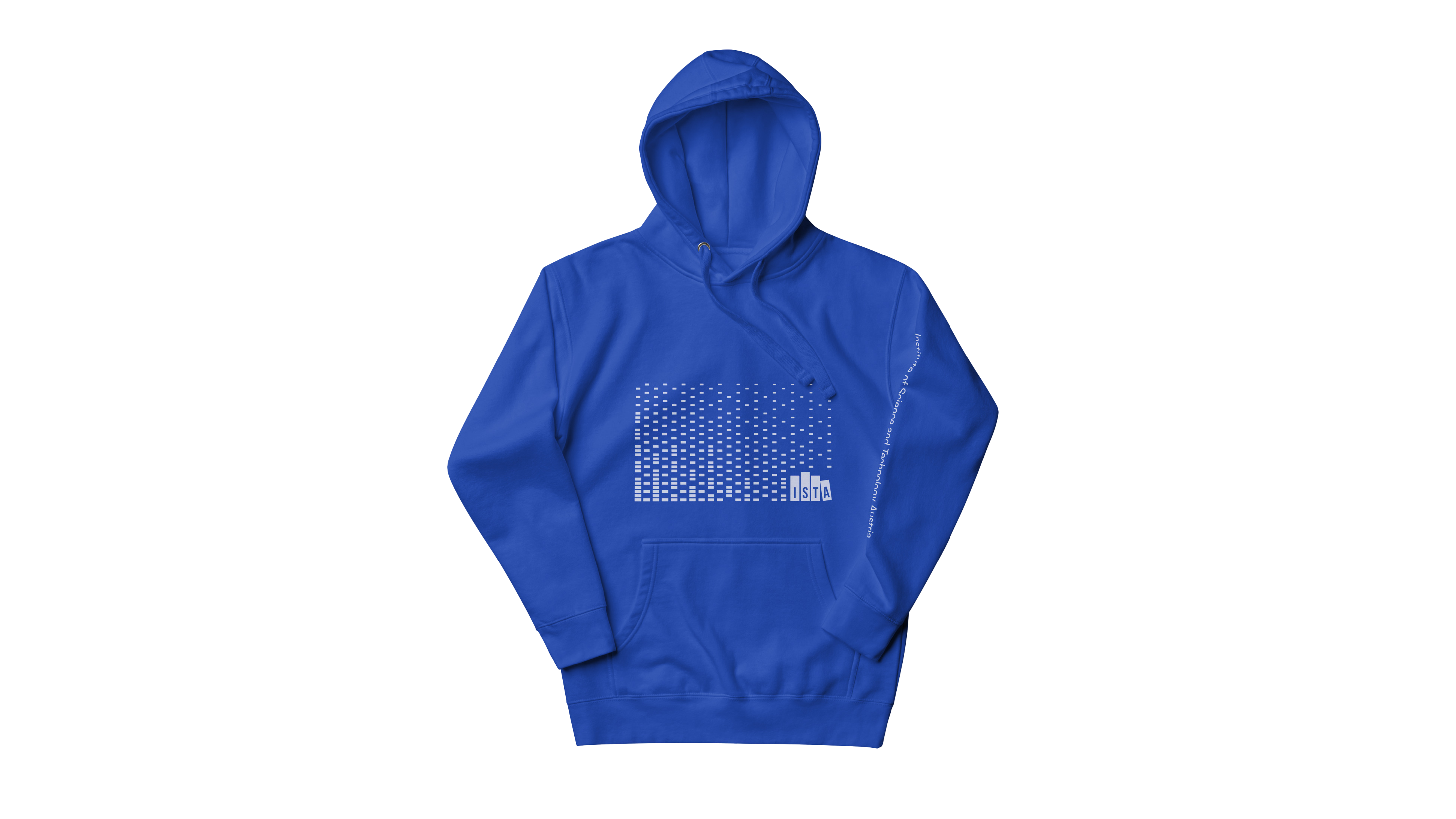 Unisex hoodie in bright blue - order your hoodie online.